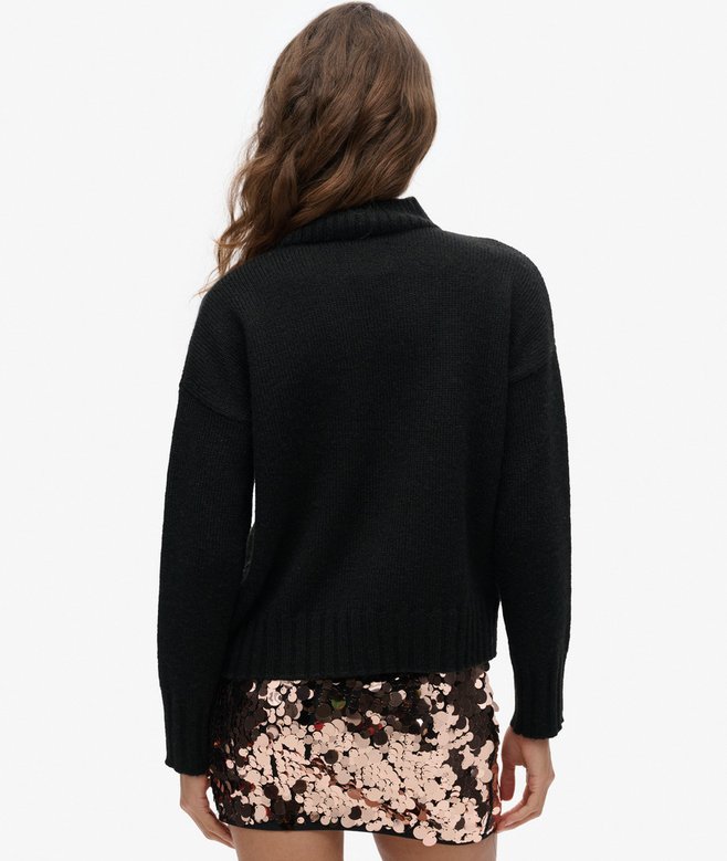 Essential Mock Neck Jumper