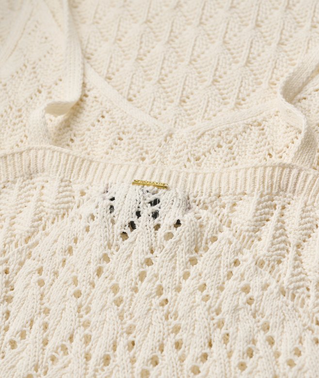 Crochet Cami Mini Dress