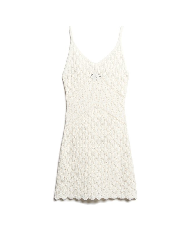 Crochet Cami Mini Dress