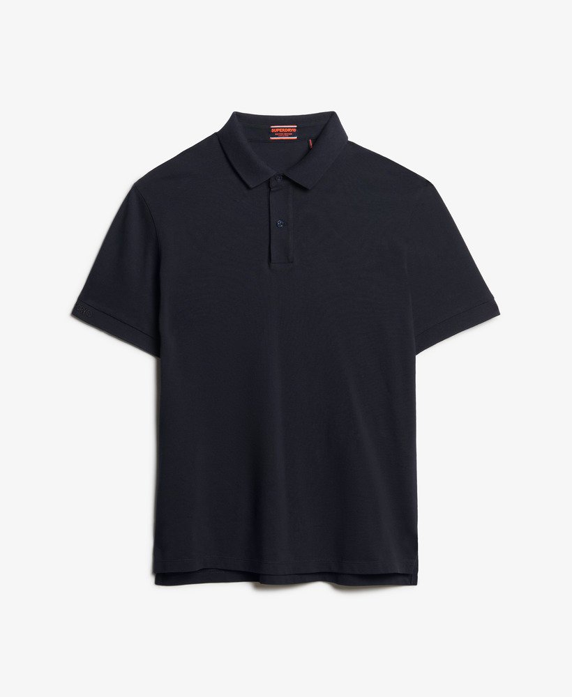 mens City Pique Polo Shirt in Eclipse Navy | Superdry CA-EN