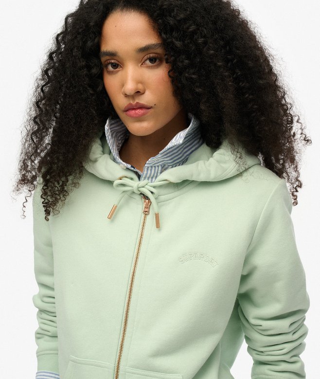 Sweats à capuche Superdry & Co jaune femme