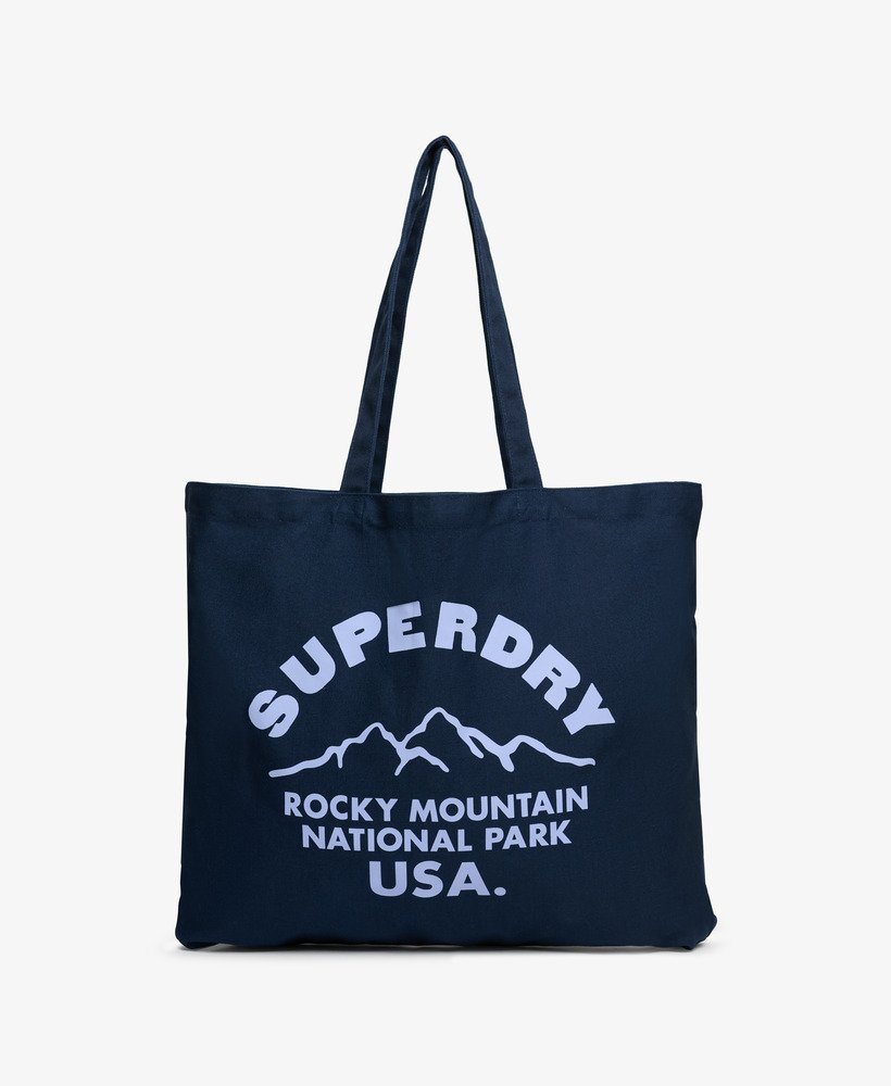 womens Superdry Tote in Richest Navy/Blue Heron | Superdry UK