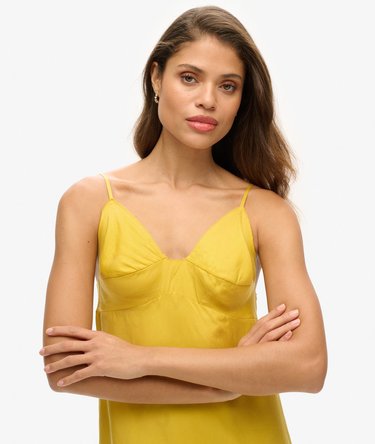 Cupro Trägerkleid Image 3