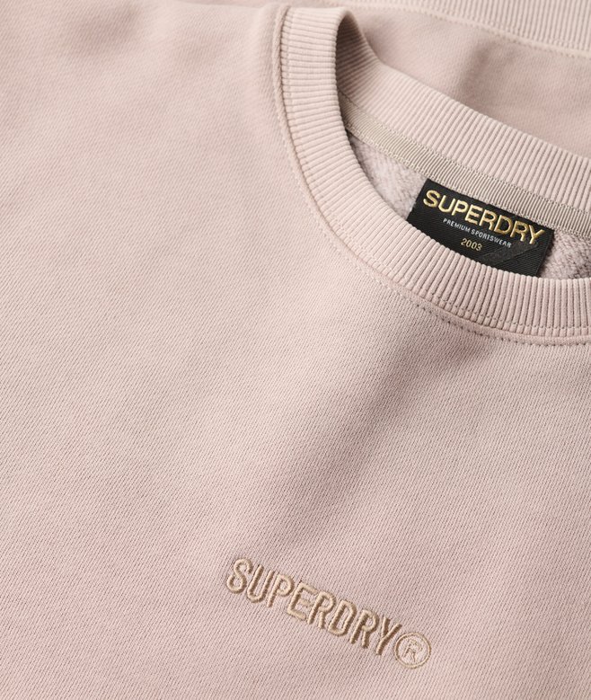 Micro Logo Crew Sweatshirt