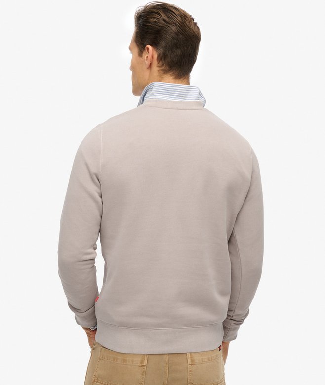 Micro Logo Crew Sweatshirt