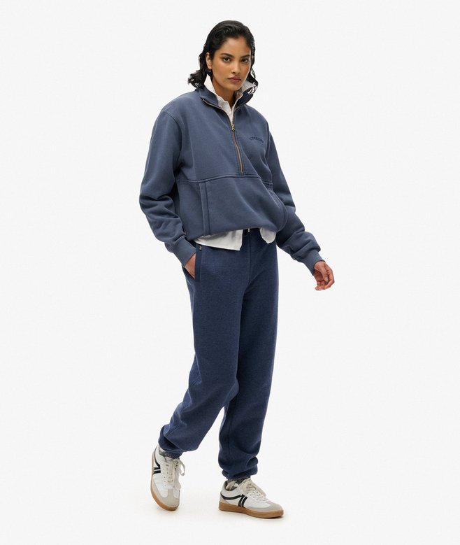 Essential Logo Half Brushed Joggers