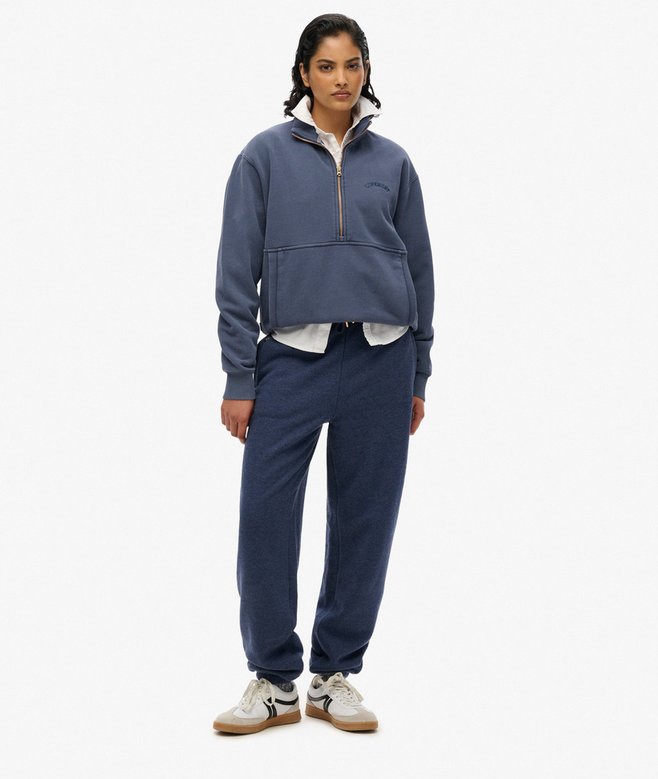 Essential Logo Half Brushed Joggers