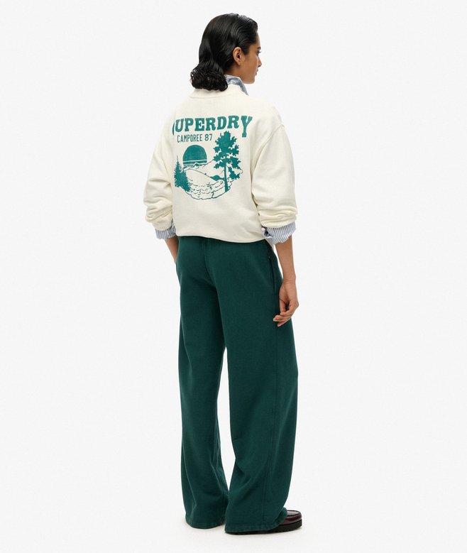 Essential Logo Wide Leg Joggers