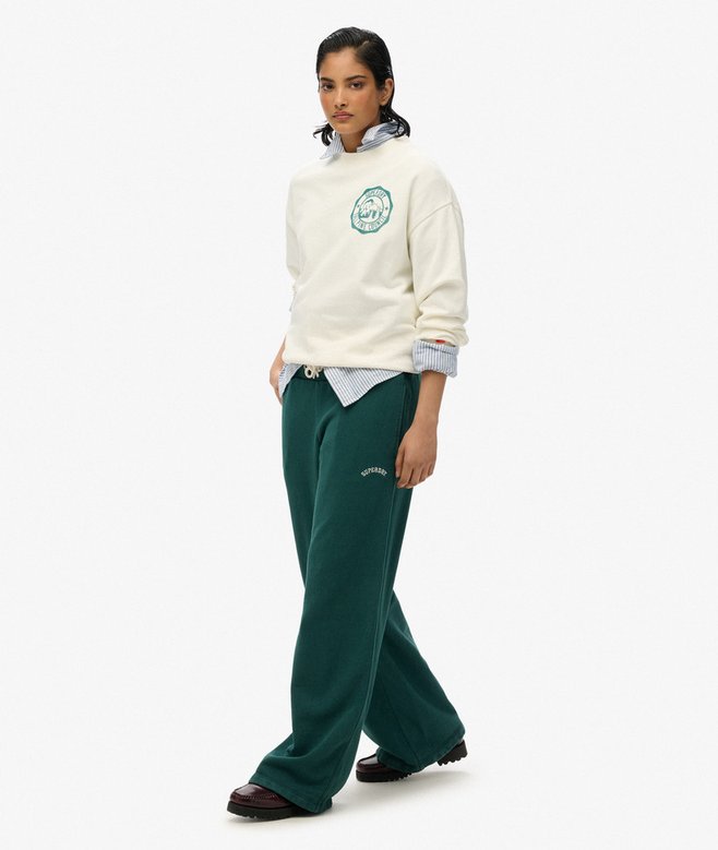 Essential Logo Wide Leg Joggers
