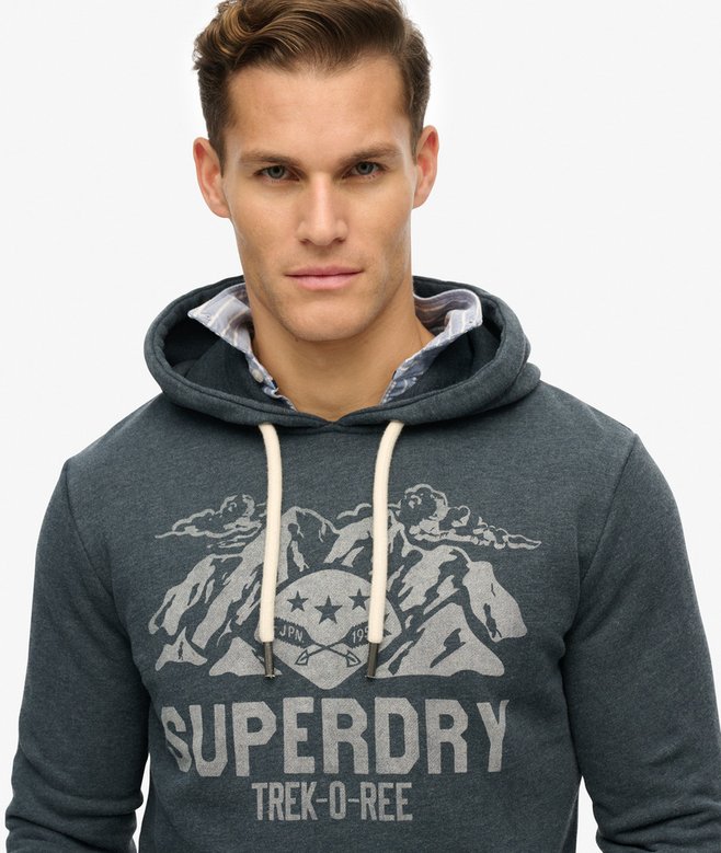 Lo-Fi Outdoor Mono Relaxed Hoodie