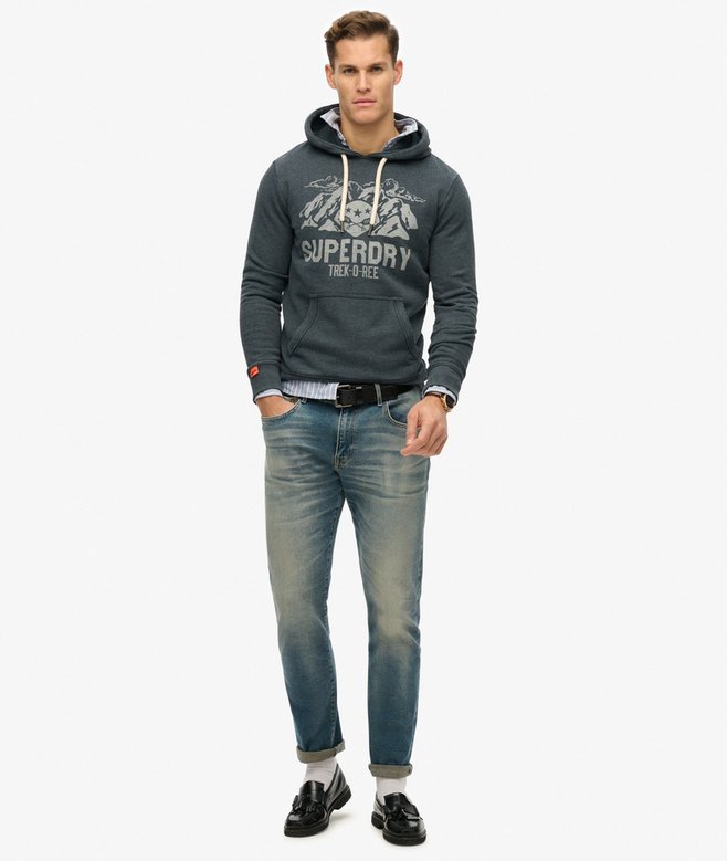 Lo-Fi Outdoor Mono Relaxed Hoodie