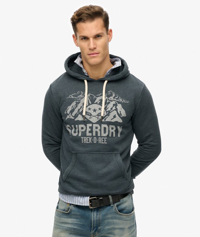 Lo-Fi Outdoor Mono Relaxed Hoodie