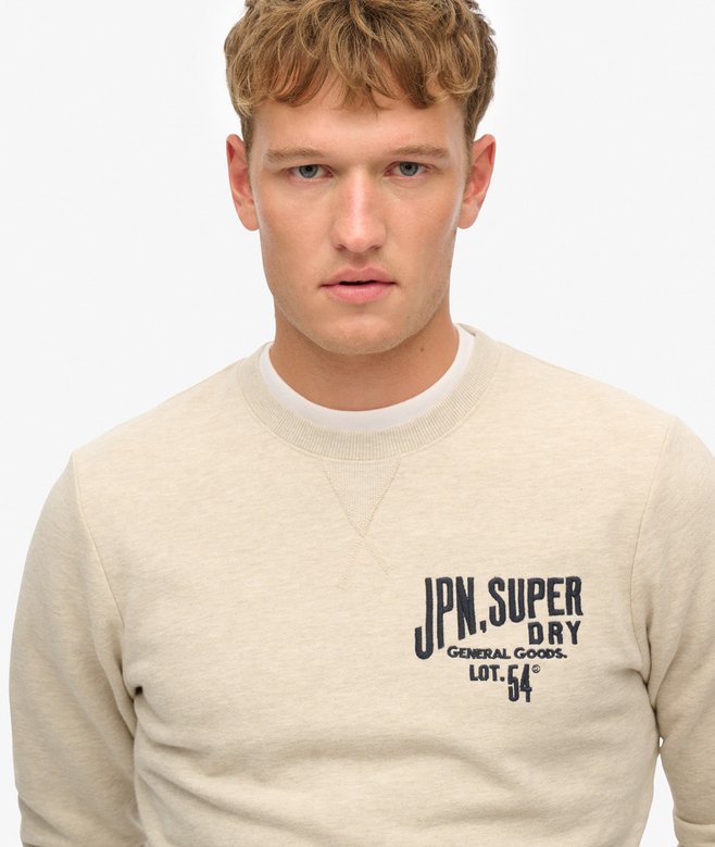 Workwear Applique Sweatshirt
