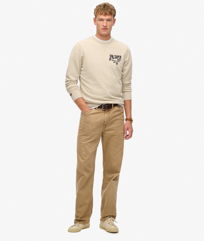 Workwear Applique Sweatshirt