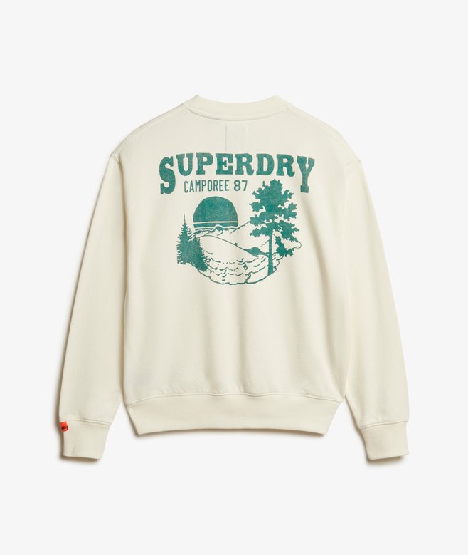 Lo-Fi Outdoor Mono Loose Crew Sweatshirt