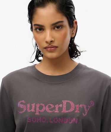 T-shirt décontracté métallisé Venue Image 3