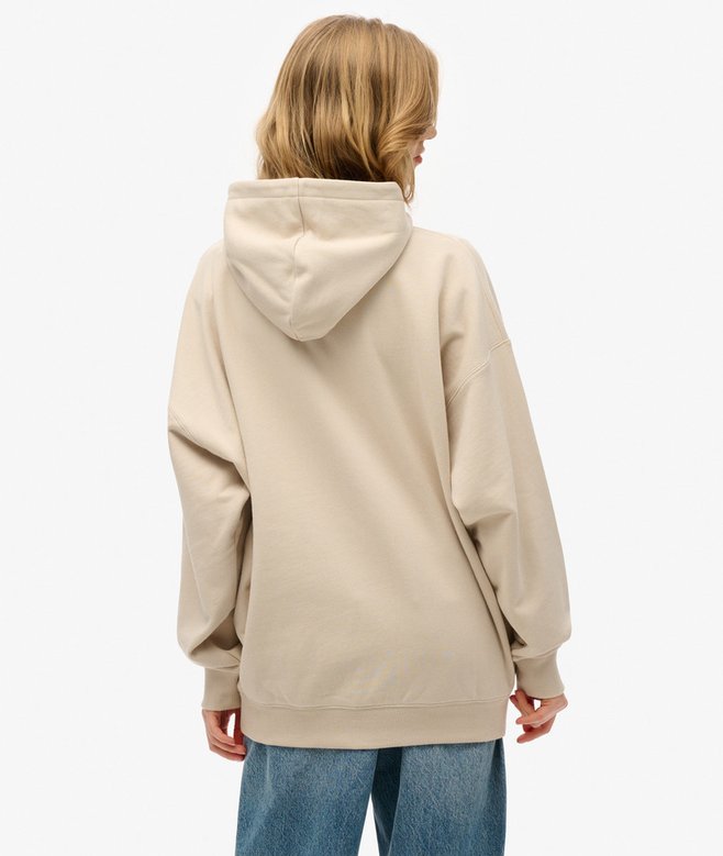 Venue Metallic Relaxed Hoodie