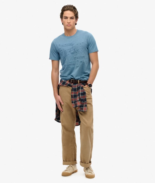 Workwear Embossed Relaxed T-Shirt