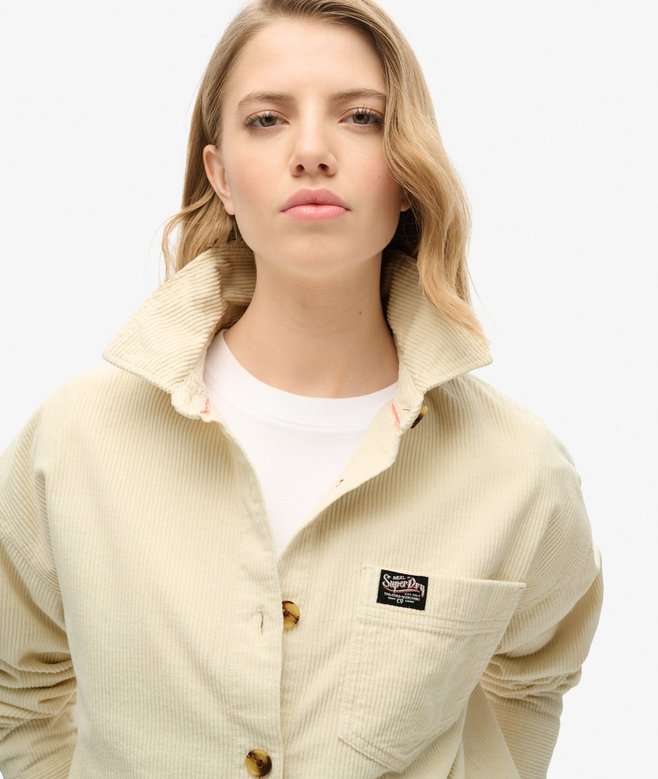 Chunky Cord Overshirt