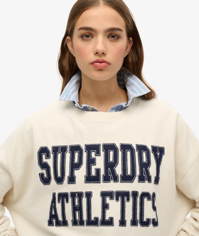 Athletic Essentials Relaxed Applique Sweatshirt