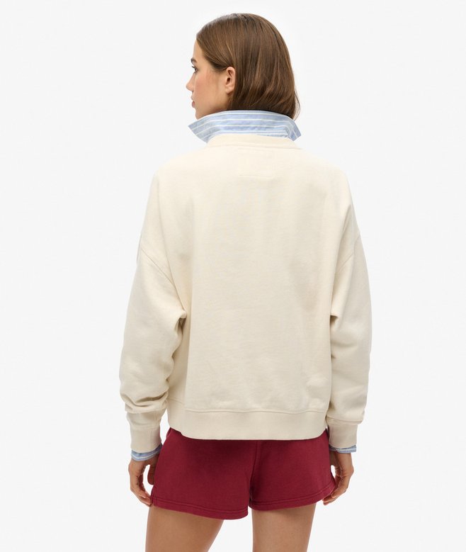 Athletic Essentials Relaxed Applique Sweatshirt