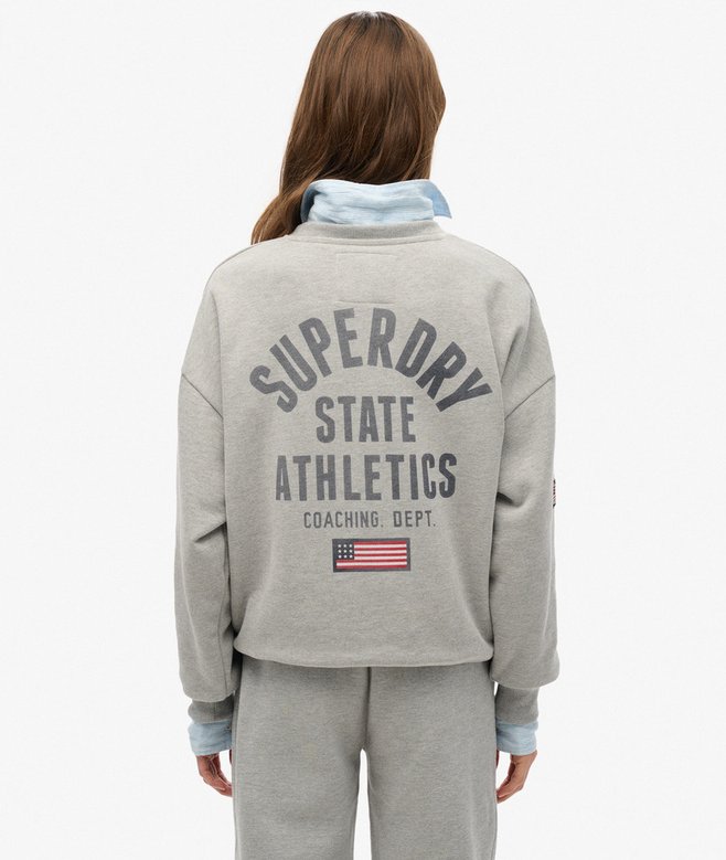 Athletic Essentials Relaxed Printed Sweatshirt
