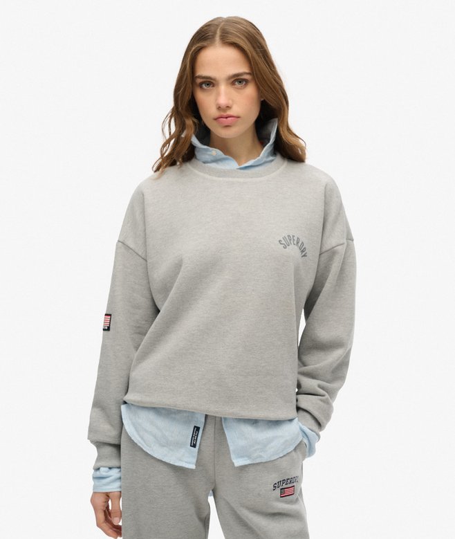 Athletic Essentials Relaxed Printed Sweatshirt