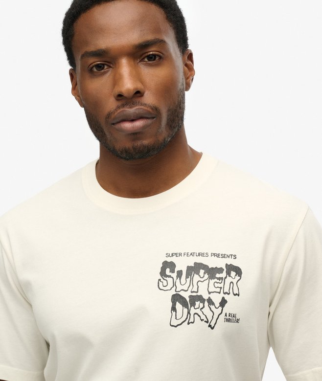 B-Movie Graphic Loose T-Shirt