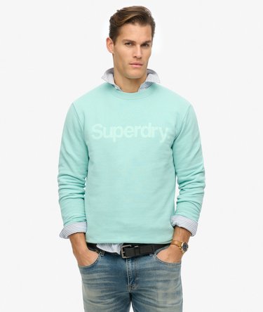 Core Logo City rundhalsad sweatshirt Image 1