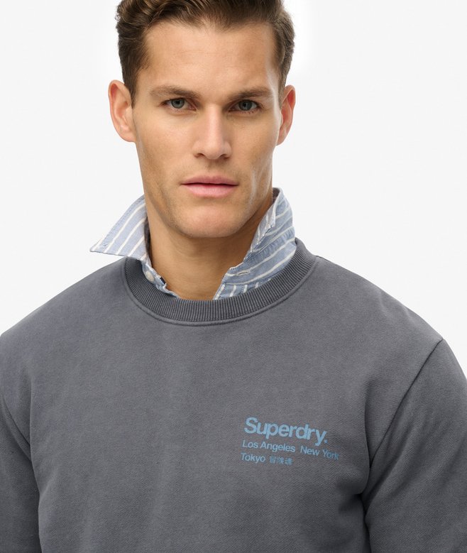 Core Logo City Crew Sweatshirt