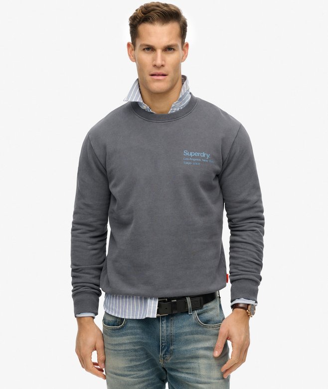Core Logo City Crew Sweatshirt