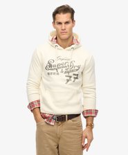 Leather & Boot Co Script Hoodie