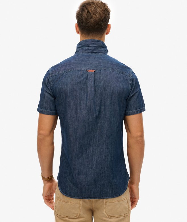 Essential Short Sleeve Denim Shirt (1) 1 out of 5 stars, 1 reviews More Colours Available Price £31.49 Price reduced from £44.99 to You Save 30%