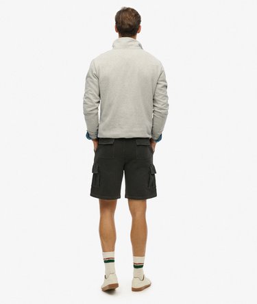 Contrast Stitch Cargo Shorts Image 6