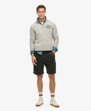 Contrast Stitch Cargo Shorts