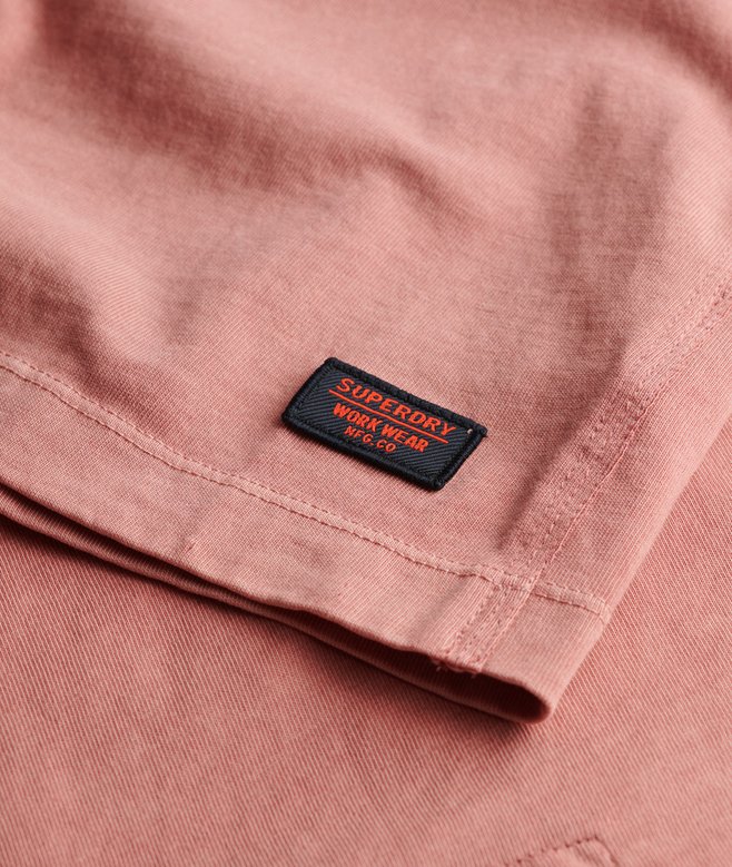 Embroidered Core Logo Boxy Loose T-Shirt
