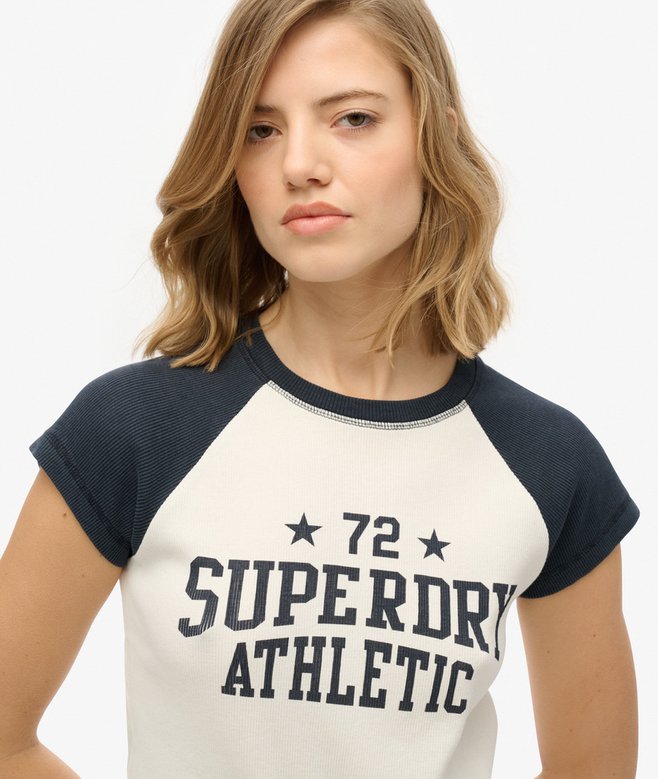 Athletic Essentials Raglan Cap Sleeve T-Shirt