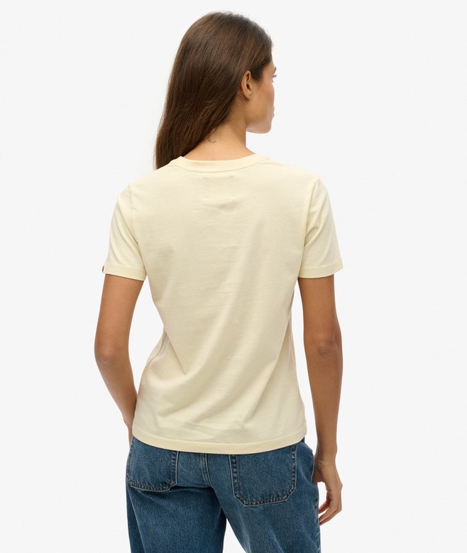 Vintage Logo Neon Fitted T-Shirt