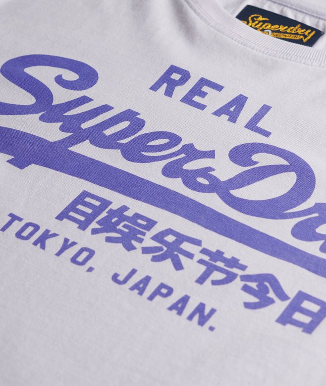 Vintage Logo Neon Fitted T-Shirt