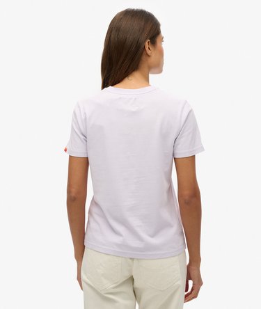 T-shirt ajust&eacute; Vintage Logo Neon Image 4