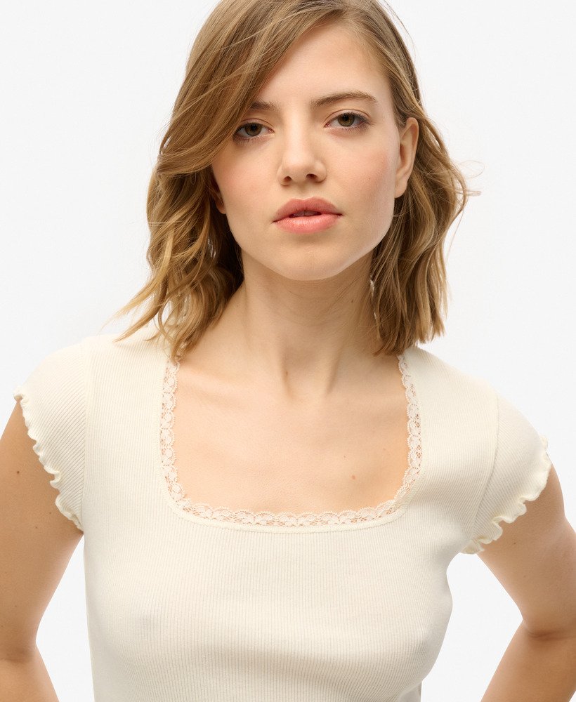 Super Normal Patch Short Sleeve T-shirt (White)