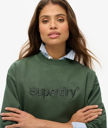 Sweatshirt Ample Logo Core Brodé Image 3