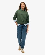 Sweatshirt Ample Logo Core Brodé