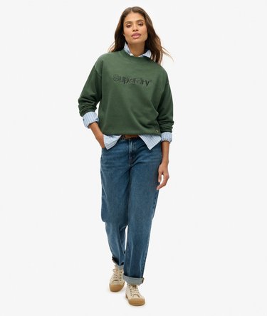 Sweatshirt Ample Logo Core Brodé Image 2