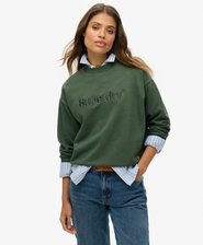 Sweatshirt Ample Logo Core Brodé