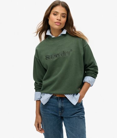 Sweatshirt Ample Logo Core Brodé Image 1