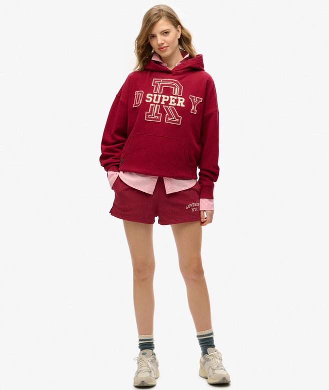 Athletic Essentials Applique Relaxed Hoodie
