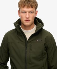 Hupullinen Soft Shell Trekker -takki