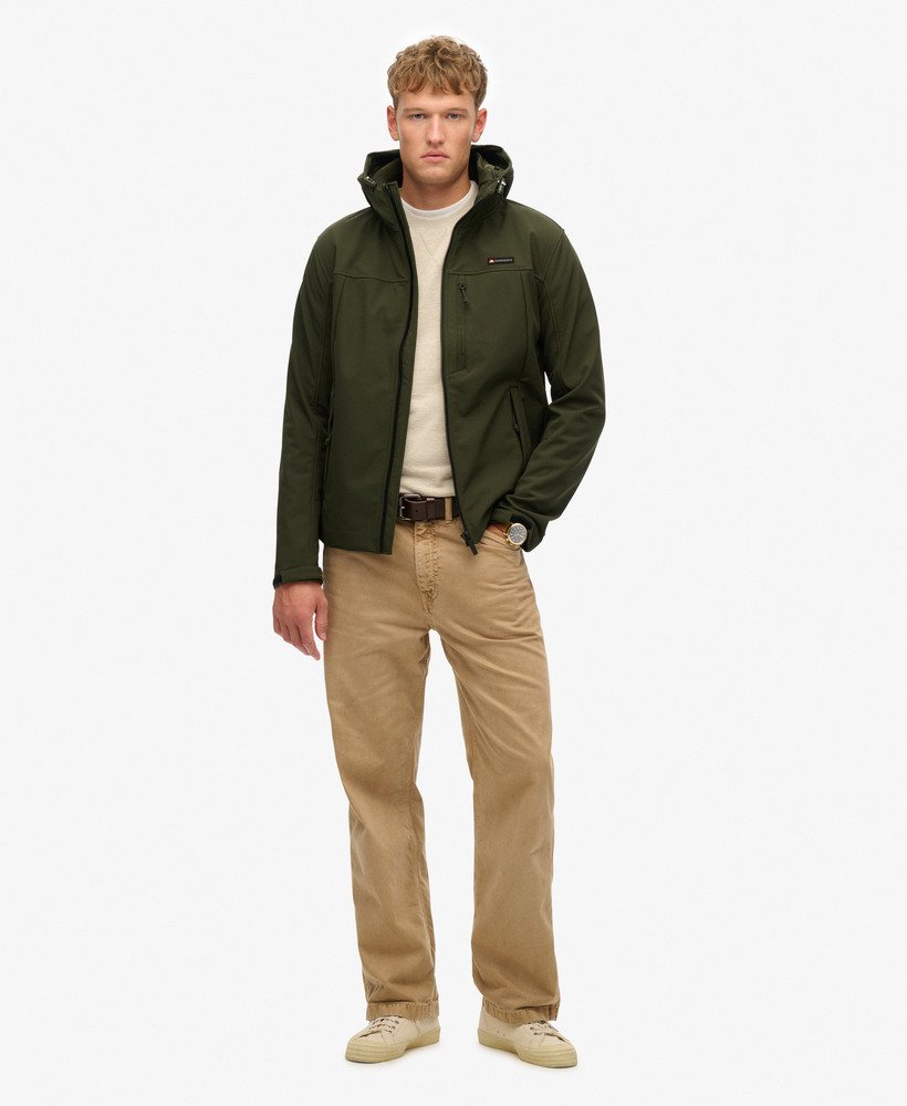 Superdry Jas Hooded FUJI SPORT PADDED JKT Dark Moss Green M heren, Donker mosgroen, M