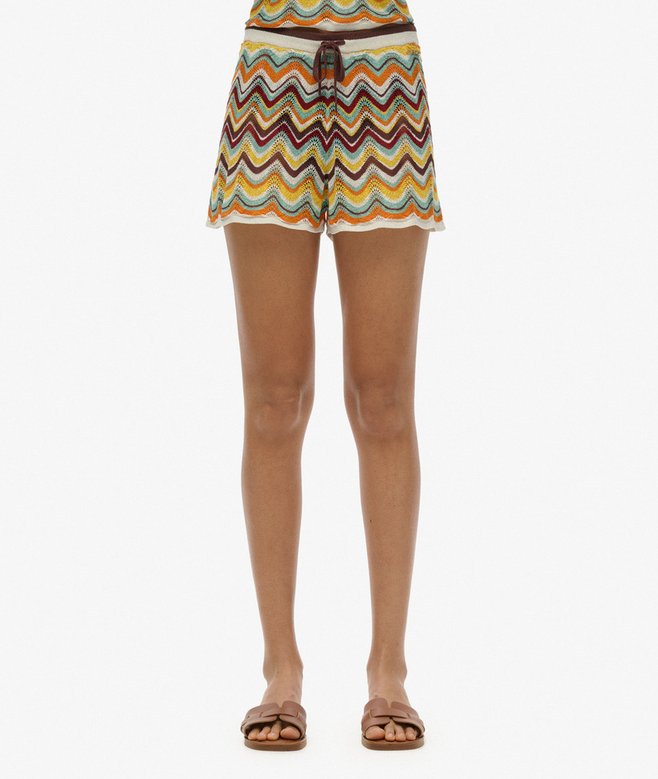 Zigzag Knit Shorts More Colours Available Price £19.99 Price reduced from £39.99 to You Save 50%